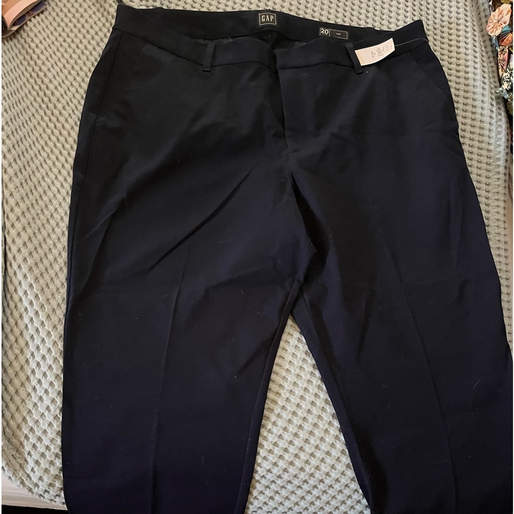 Gap size 20 petite navy slim pants NWT